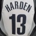 75th Anniversary Harden #13 Brooklyn Nets White NBA Jersey-5102302