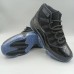 Air Jordan 11 AJ11 Retro High Running Shoes-All Black-7287396