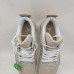 Air Jordan 4 AJ4 Retro High Running Shoes-Khkai/White-149918