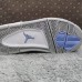 Air Jordan 4 AJ4 Retro High Running Shoes-Blue/Gray-5190292