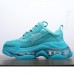Balenciaga Triple S Sneaker 17FW ins Women Running Shoes-Light Blue-7161705