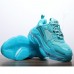 Balenciaga Triple S Sneaker 17FW ins Women Running Shoes-Light Blue-7161705