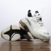 Balenciaga Triple S Sneaker 17FW ins Running Shoes-White/Gold-9719050