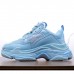 Balenciaga Triple S Sneaker 17FW ins Running Shoes-Light Blue-4358429