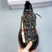 Kanye Yeezy Boost Cabinet Clunky Sneaker ulzzang ins Running Shoes-Black/Green-3013050