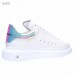 Alexander McQueen MCQ Runing Shoes-White/Laser-6756725