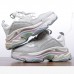 Balenciaga Triple S Sneaker 17FW ins Running Shoes-Gray/White-4437073