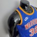 75th Anniversary Porter jr.#32 Warriors Vintage Blue NBA Jersey-481522