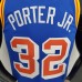 75th Anniversary Porter jr.#32 Warriors Vintage Blue NBA Jersey-481522