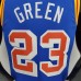 75th Anniversary Green #23 Warriors Vintage Blue NBA Jersey-6669973