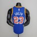 75th Anniversary Green #23 Warriors Vintage Blue NBA Jersey-6669973