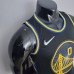 2022 Season Payton II #0 Warriors City Edition Black NBA Jersey-8788864