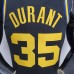 2022 Season Durant #35 Warriors City Edition Black NBA Jersey-4658440