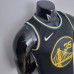 2022 Season Durant #35 Warriors City Edition Black NBA Jersey-4658440