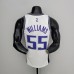 75th Anniversary Sacramento Kings Williams #55 White NBA Jersey-8750844