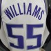 75th Anniversary Sacramento Kings Williams #55 White NBA Jersey-8750844