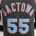 2021 Sacramento Kings Williams#55 Black City Edition NBA Jersey-3565901