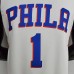 2022 Philadelphia 76ers Harden #1 V-Neck White NBA Jersey-8896204