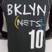 Brooklyn Nets Simmons #10 City Edition Black NBA Jersey-2115129