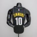 Brooklyn Nets Simmons #10 City Edition Black NBA Jersey-2115129