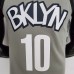 Brooklyn Nets Simmons #10 Flyer Gray NBA Jersey-1448947