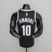 75th Anniversary Simmons #10 Brooklyn Nets Black NBA Jersey-5635999