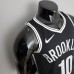 75th Anniversary Simmons #10 Brooklyn Nets Black NBA Jersey-5635999