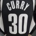 75th Anniversary Curry #30 Brooklyn Nets Black NBA Jersey-6441375