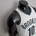 75th Anniversary Simmons #10 Brooklyn Nets White NBA Jersey-9704247