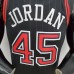 75th Anniversary Jordan #45 Chicago Bulls Flyers Black NBA Jersey-7810560
