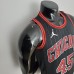 75th Anniversary Jordan #45 Chicago Bulls Flyers Black NBA Jersey-7810560
