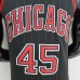 75th Anniversary Jordan #45 Chicago Bulls Flyers Black NBA Jersey-7810560
