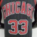 75th Anniversary Pippen #33 Chicago Bulls Flyers Black NBA Jersey-660928