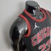 75th Anniversary Jordan #23 Chicago Bulls Flyers Black NBA Jersey-8732180