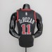 75th Anniversary DeRozan #11 Chicago Bulls Flyers Black NBA Jersey-4938212