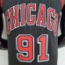 75th Anniversary Rodman #91 Chicago Bulls Flyers Black NBA Jersey-9742013