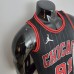 75th Anniversary Rodman #91 Chicago Bulls Flyers Black NBA Jersey-9742013