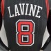 75th Anniversary LaVine #8 Chicago Bulls Flyers Black NBA Jersey-8012176