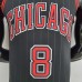 75th Anniversary LaVine #8 Chicago Bulls Flyers Black NBA Jersey-8012176