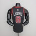 75th Anniversary LaVine #8 Chicago Bulls Flyers Black NBA Jersey-8012176