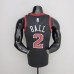 75th Anniversary Ball #2 Chicago Bulls Flyers Black NBA Jersey-6201913