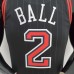75th Anniversary Ball #2 Chicago Bulls Flyers Black NBA Jersey-6201913