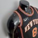 2022 Season Walker #8 Knicks Urban Edition Black NBA Jersey-4795400