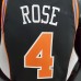 2022 Season Rose #4 Knicks Urban Edition Black NBA Jersey-3058353