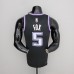 2022 Season Fox #5 Sacramento Kings City Edition Black NBA Jersey-8687222
