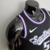 2022 Season Williams #55 Sacramento Kings City Edition Black NBA Jersey-270861