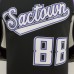 2022 Season QUETA #88 Sacramento Kings City Edition Black NBA Jersey-9703602