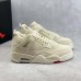 Air Jordan 4 WMNS“Sail Canvas”AJ4 Running Shoes-Khkai-9300813