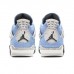 Air Jordan 4 AJ4 Retro High Running Shoes-Blue/Gray-8174886