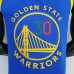 Retro 75th Anniversary Golden State Warriors CURRY#30 Mexico Blue NBA Jersey-8952290